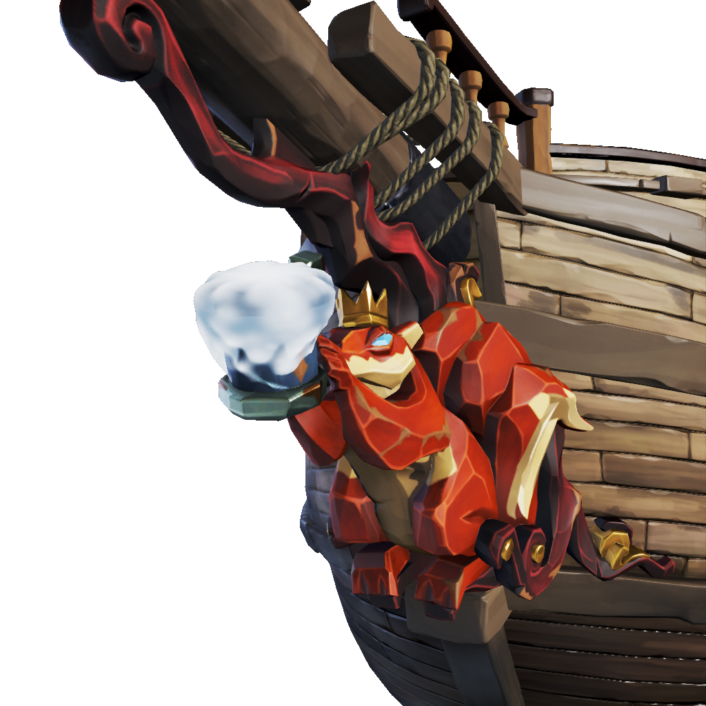 Collector's Royal Sea Squirrel Figurehead