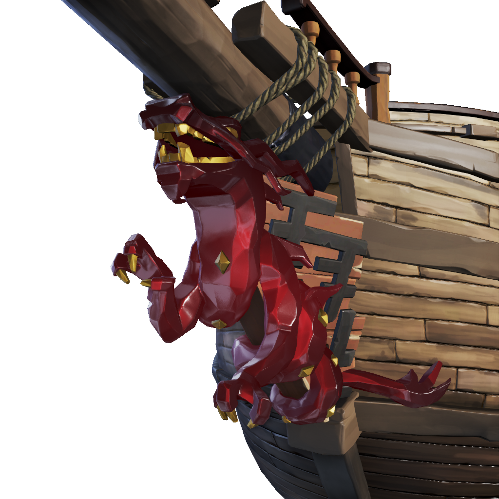 Eastern Winds Ruby Figurehead