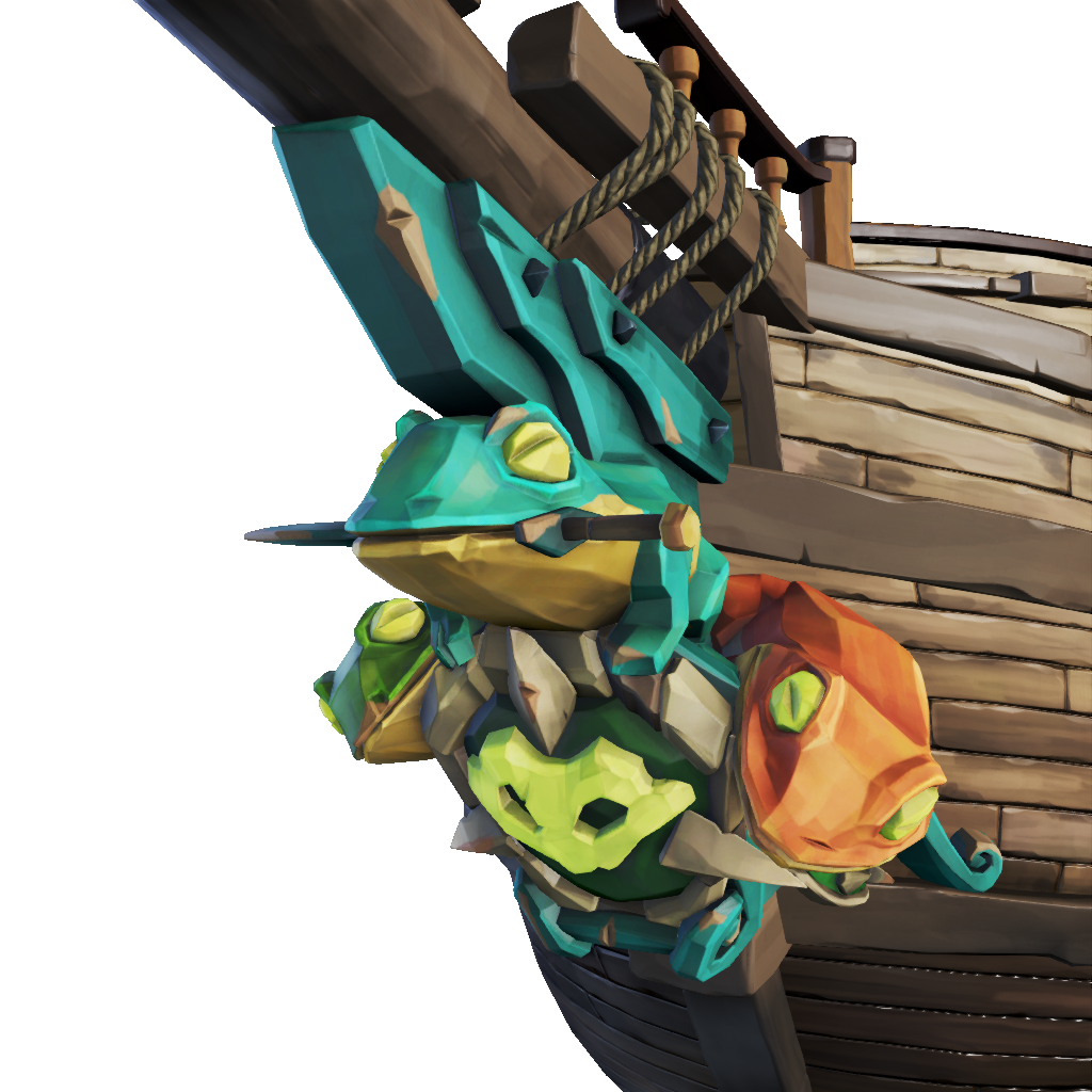 Fightin’ Frogs Figurehead