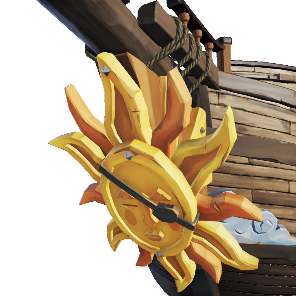 Golden Chaser Figurehead