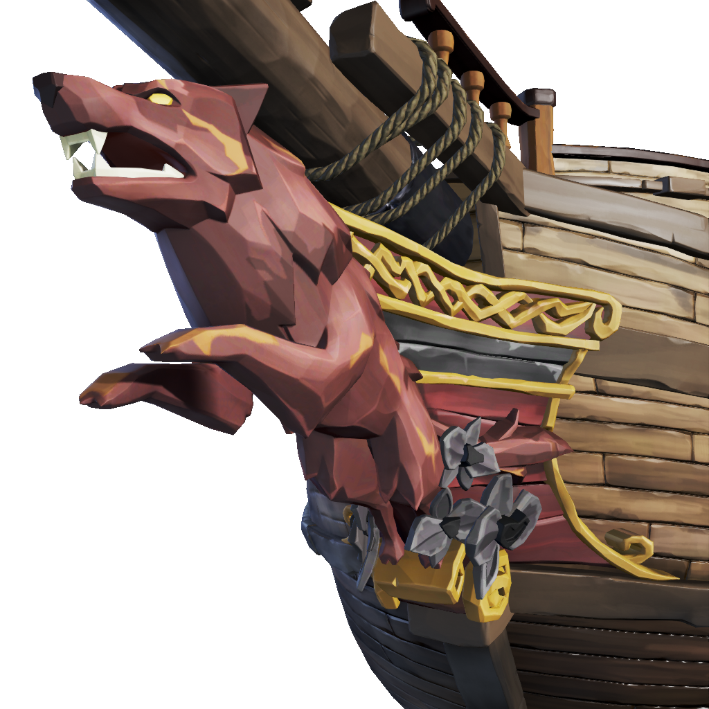 Lone Night Wulf Figurehead