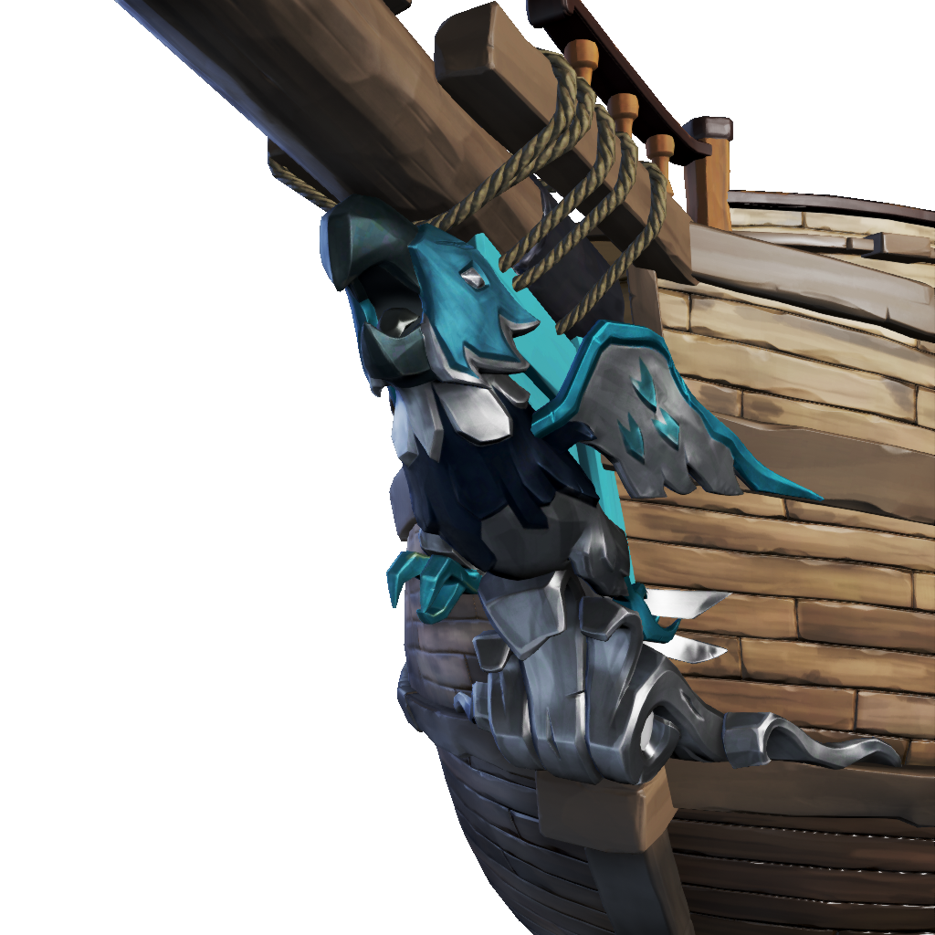 Nightshine Parrot Figurehead