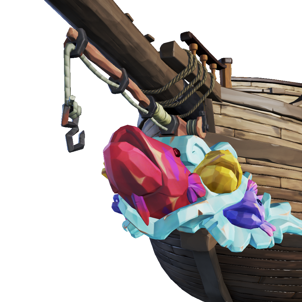 Ruby Splashtail Figurehead