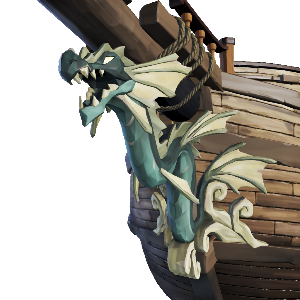 Sea Serpent Collector's Figurehead