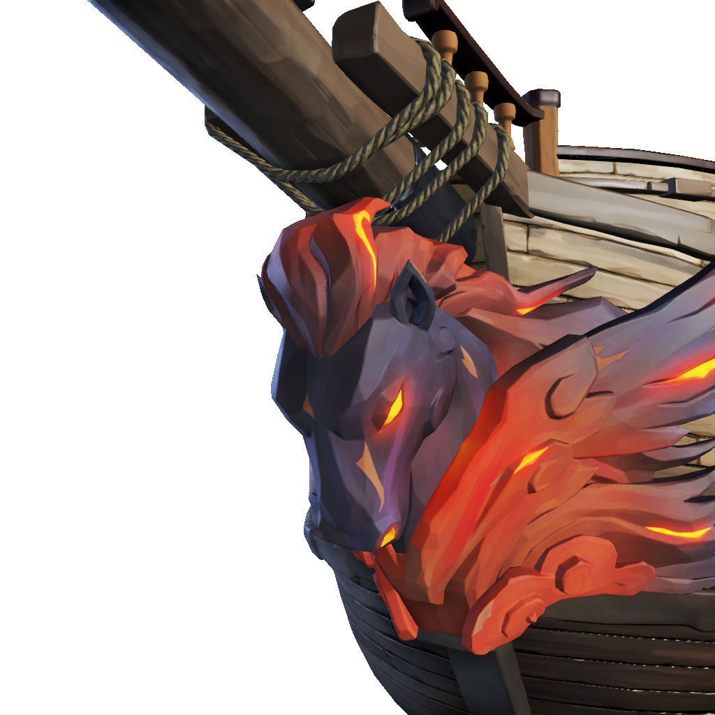 Smouldering Pegasus Collector's Figurehead