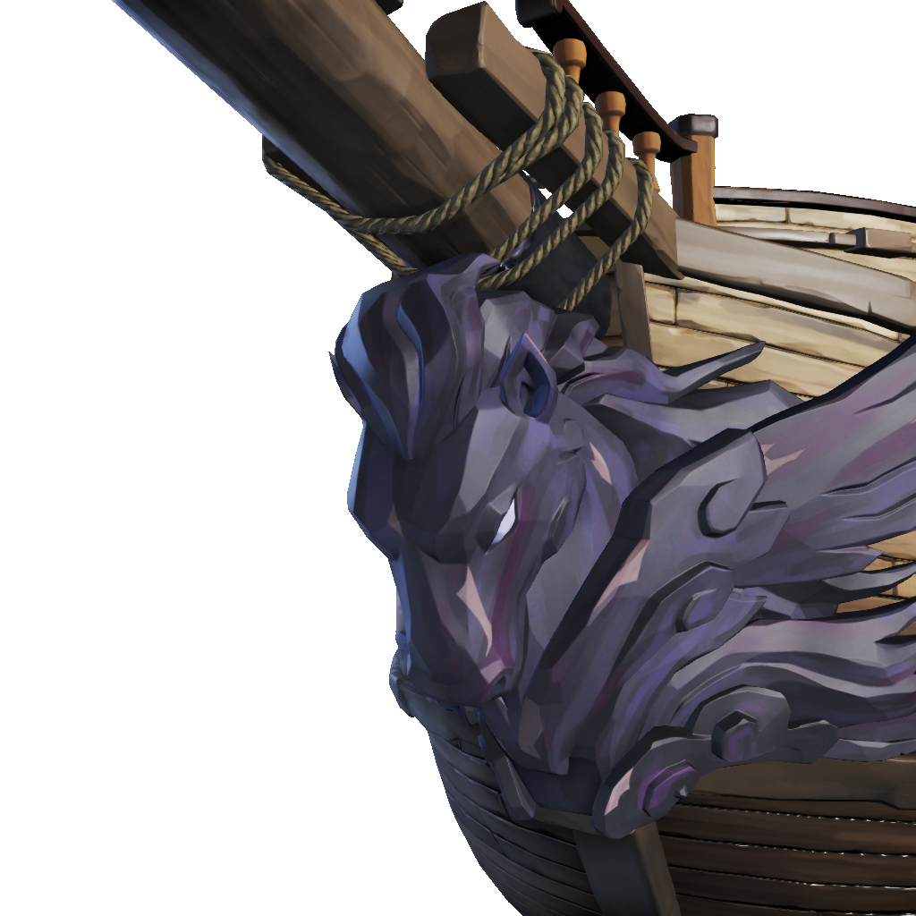 Smouldering Pegasus Figurehead