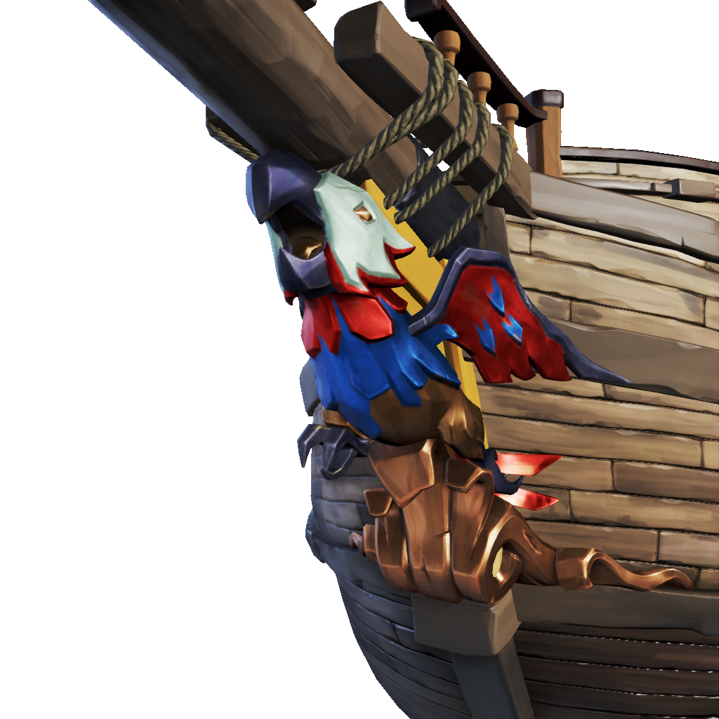 Sunshine Parrot Figurehead
