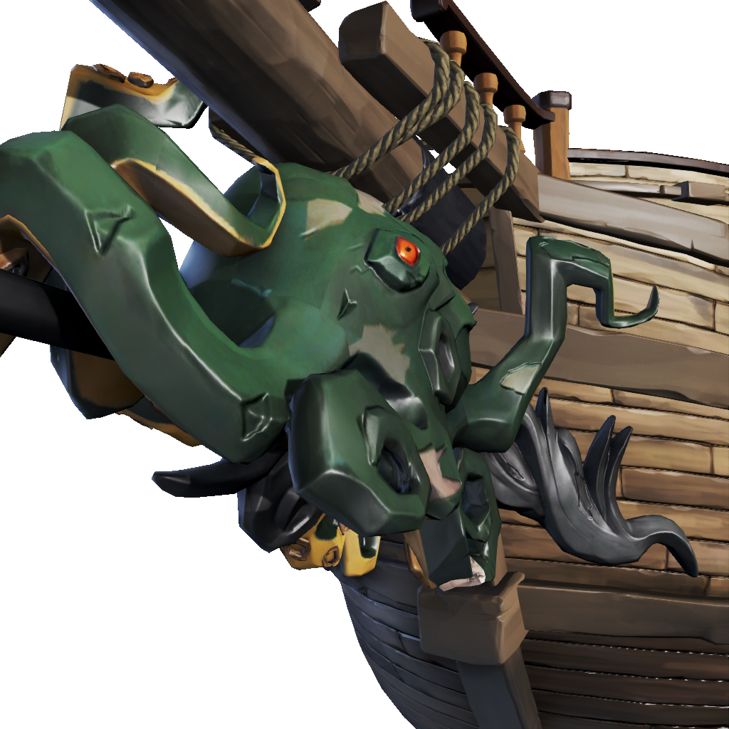 Venomous Kraken Figurehead