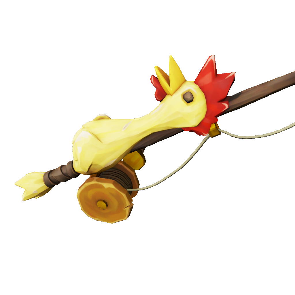 Rubber Chicken Fishing Rod