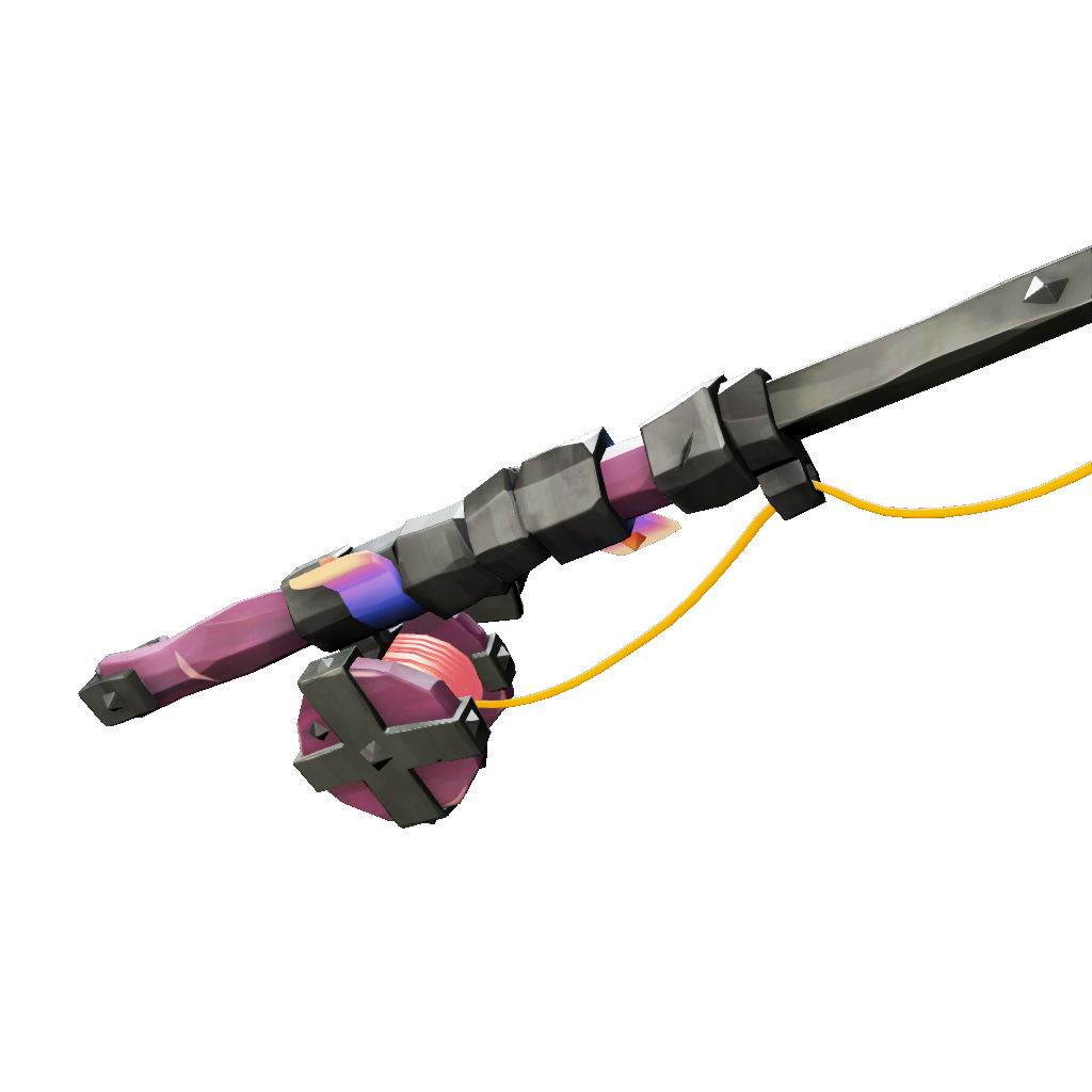 Seared Forsaken Ashes Fishing Rod