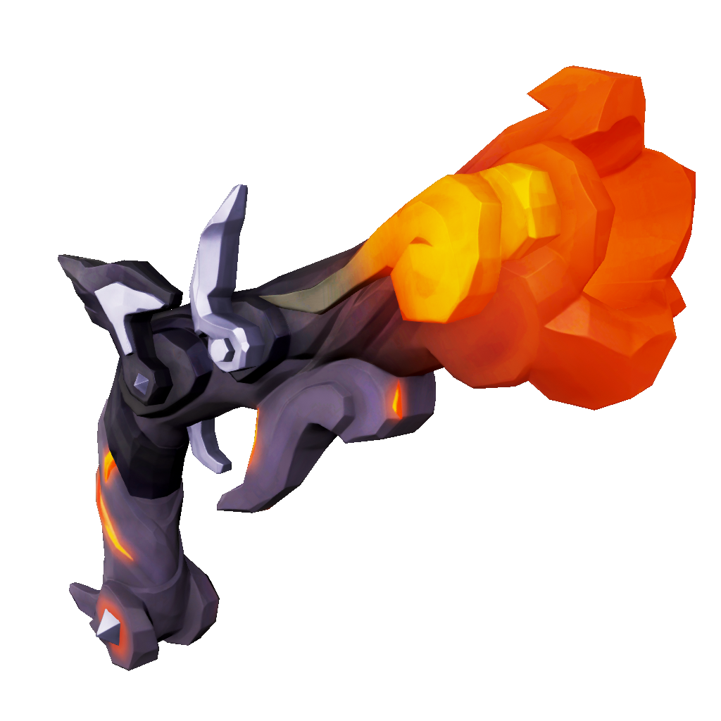 Smouldering Pegasus Pistol