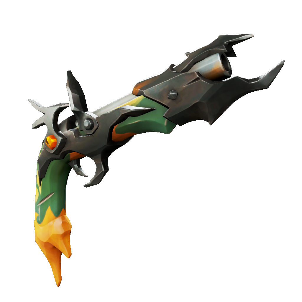 Venomous Kraken Flintlock Pistol