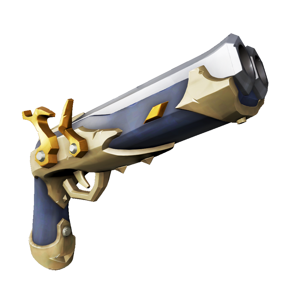Admiral Double Barrel Pistol