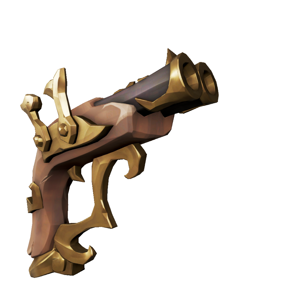 Courteous Knave Double Barrel Pistol