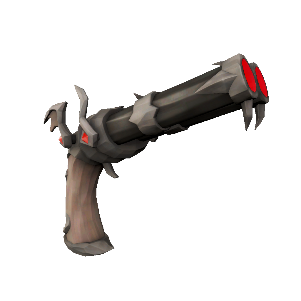 Crimson Crypt Double Barrel Pistol