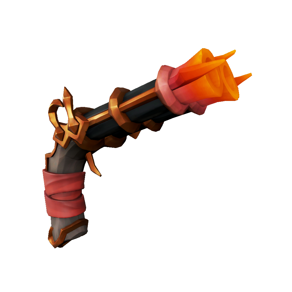 Dark Warsmith Double Barrel Pistol