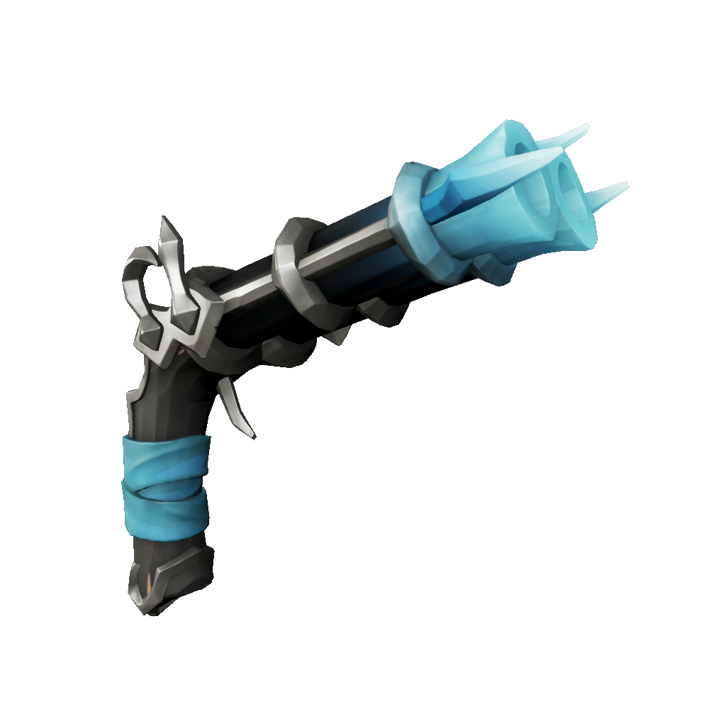 Dire Dark Warsmith Double Barrel Pistol
