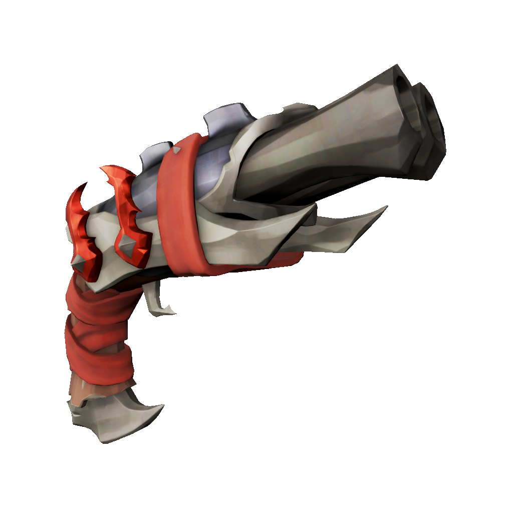 Iron Turtle Double Barrel Pistol