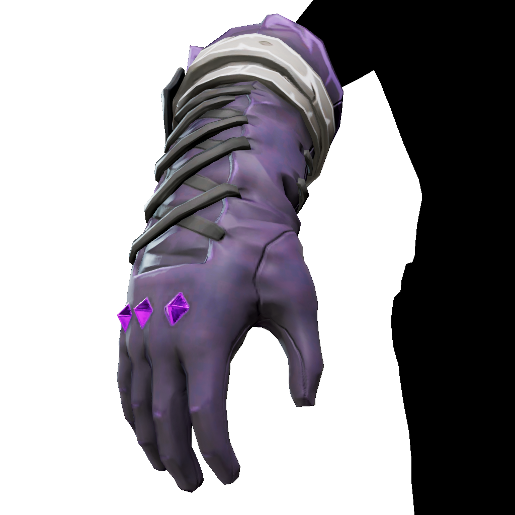 Amethyst Mercenary Gloves