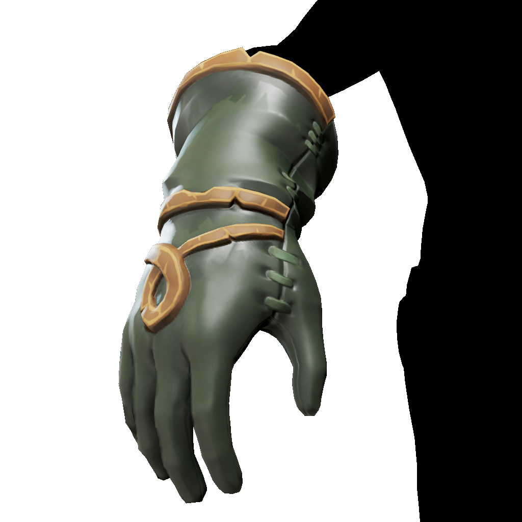 Emerald Imperial Sovereign Gloves