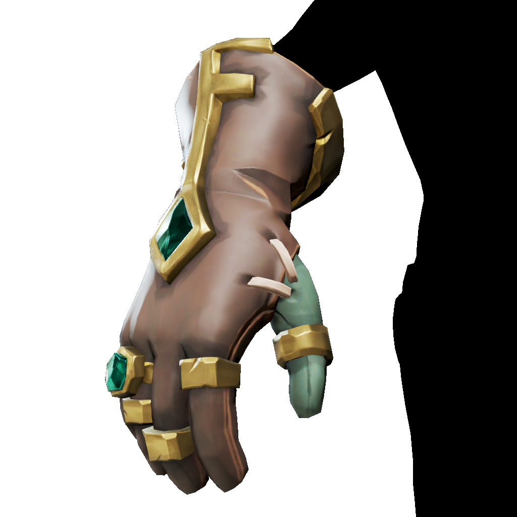 Gold Hoarders Gloves