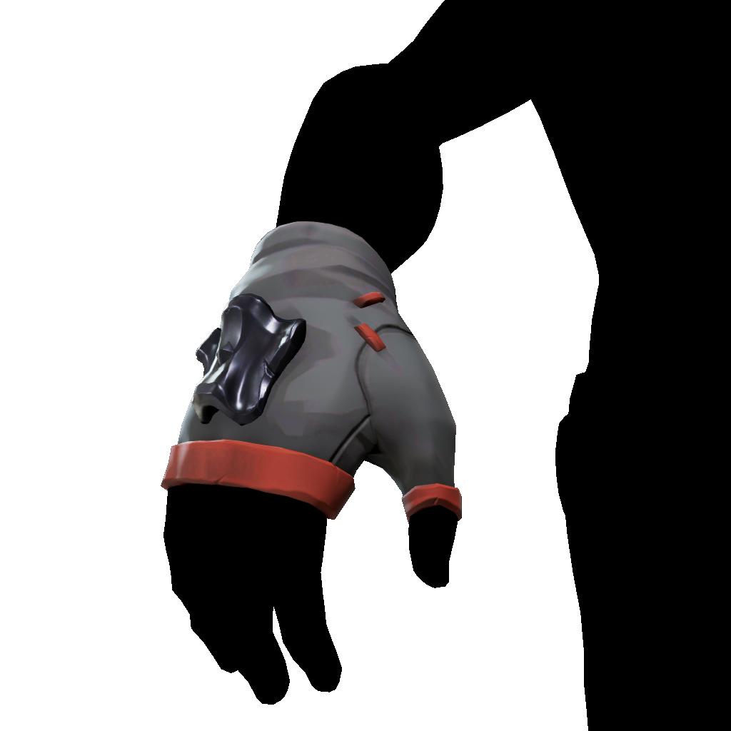 Obsidian Bone Crusher Gloves