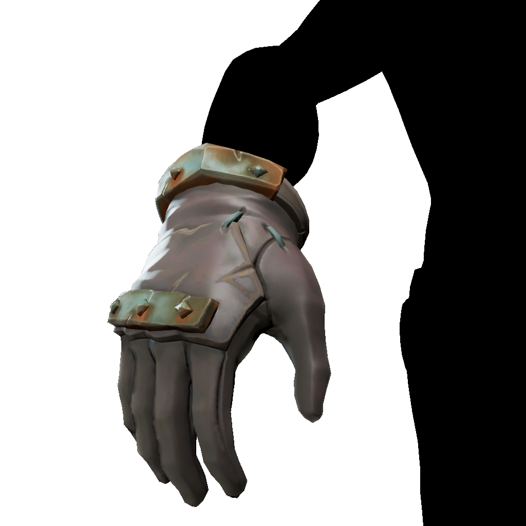 Rusted Skulls Toasty Gloves
