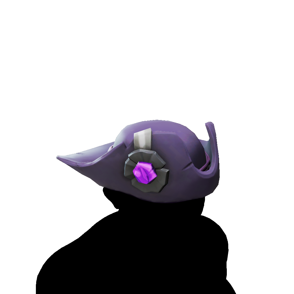 Amethyst Mercenary Hat