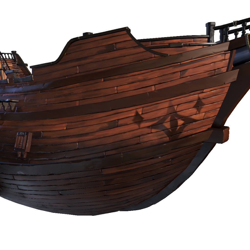 Orange Resolute Hull
