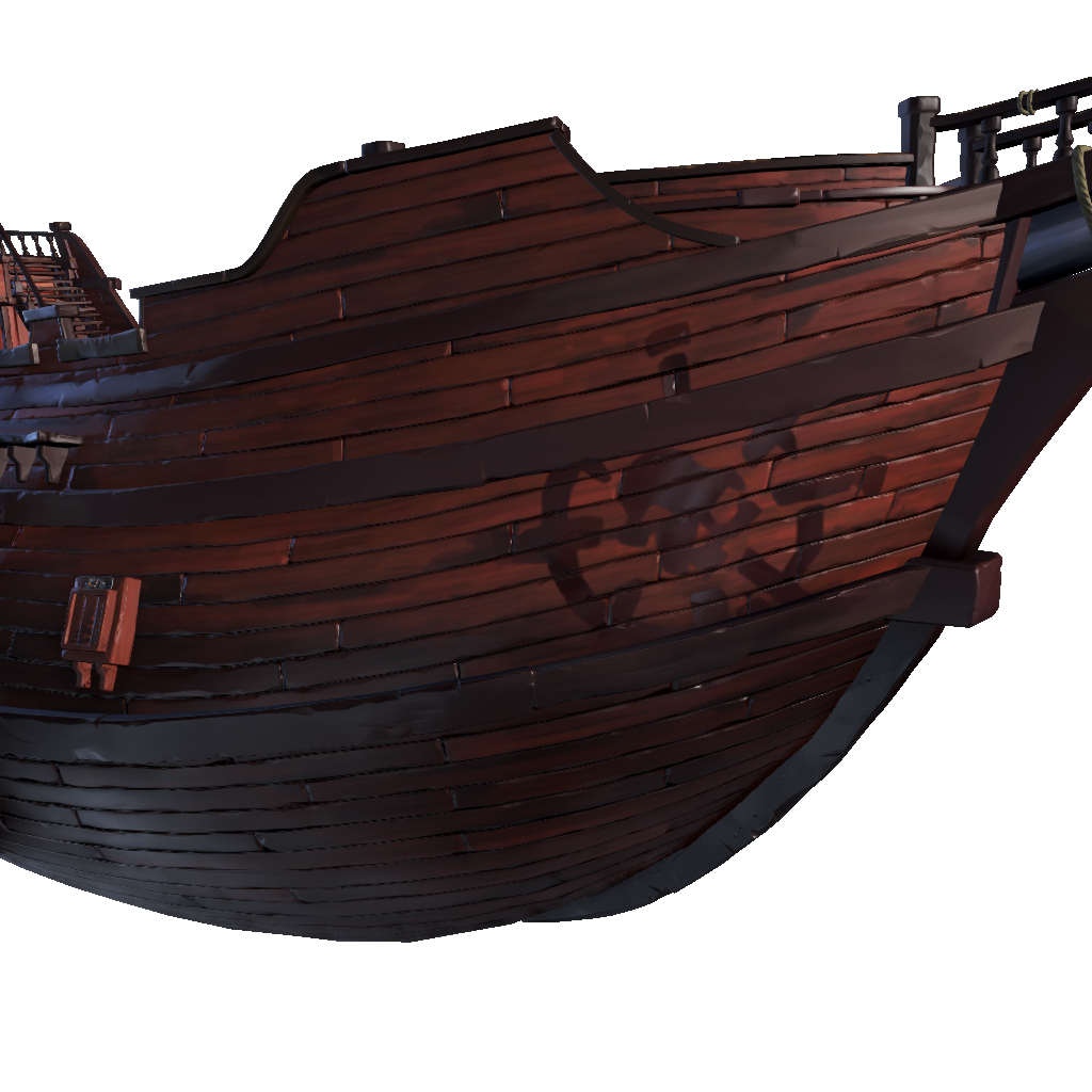 Red Resolute Hull