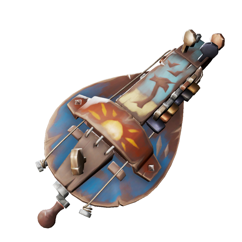 Decorated Hurdy Gurdy