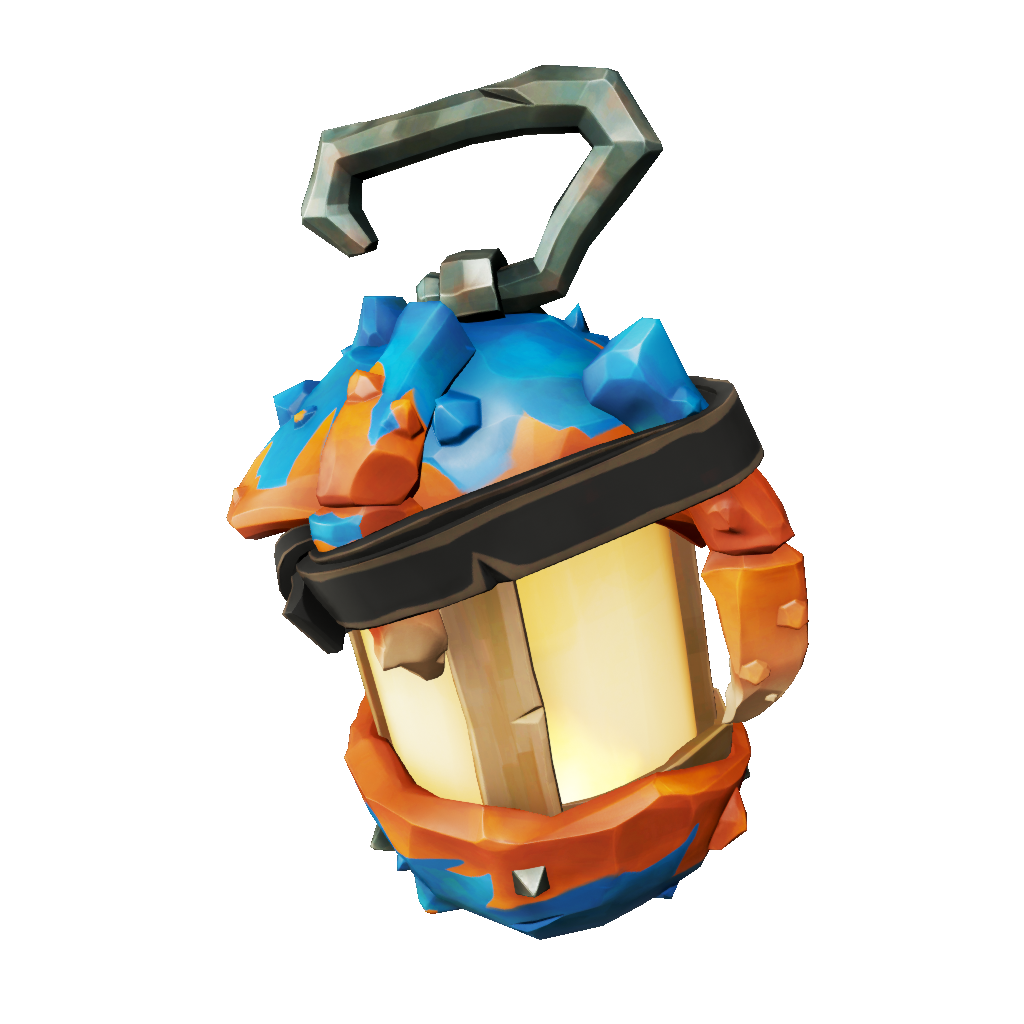 Azure Ocean Crawler Lantern