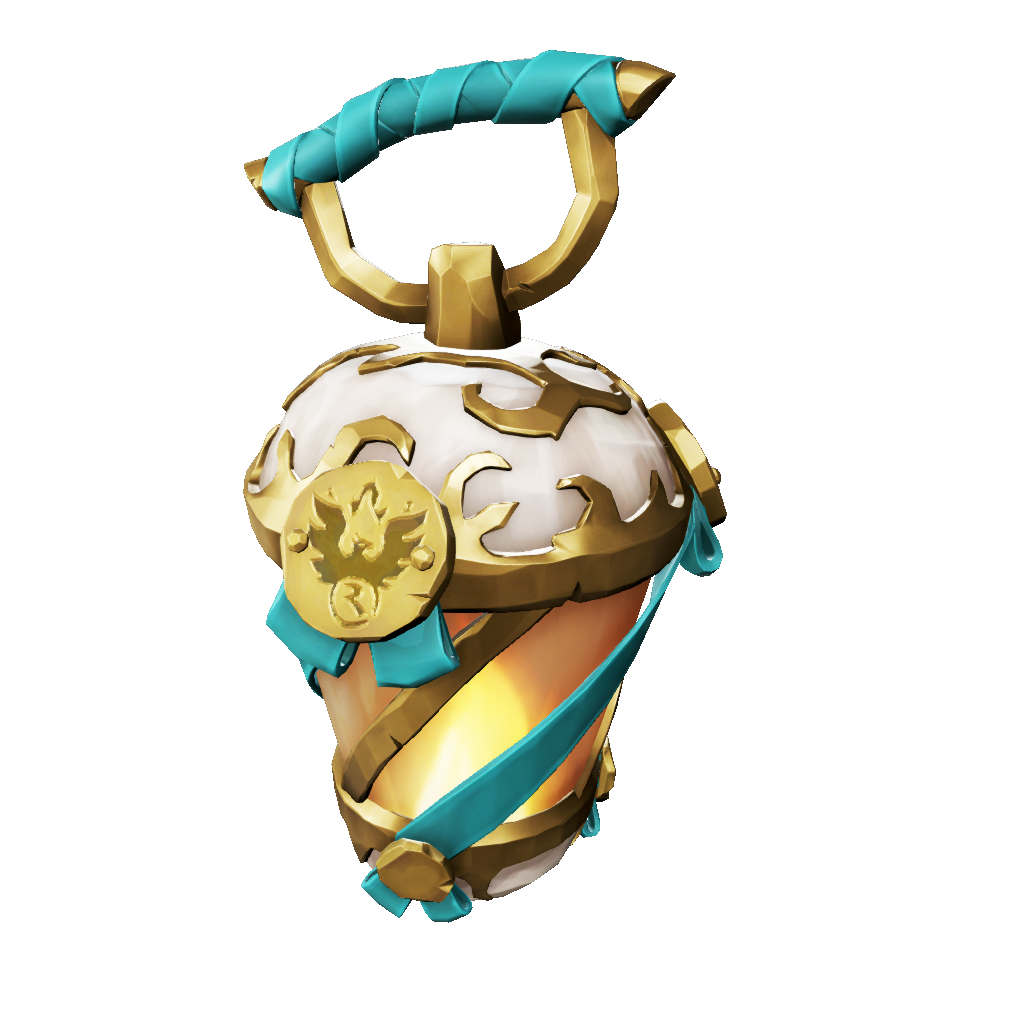 Gilded Phoenix Lantern