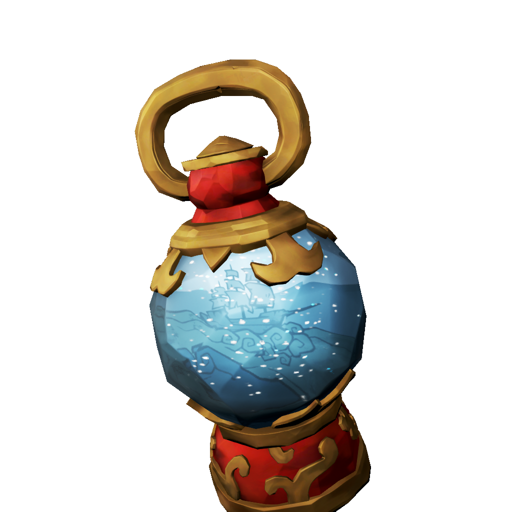 Snowbound Ship Lantern