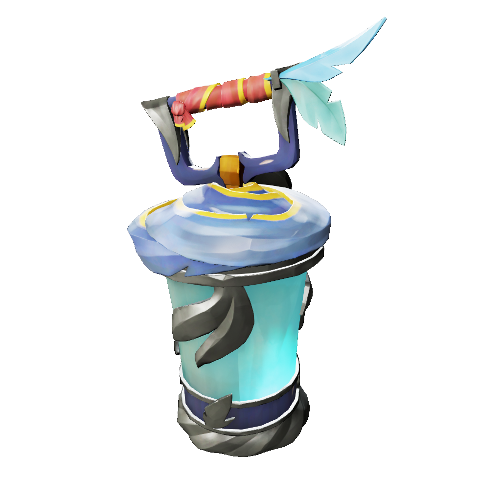 Triumphant Sea Dog Lantern