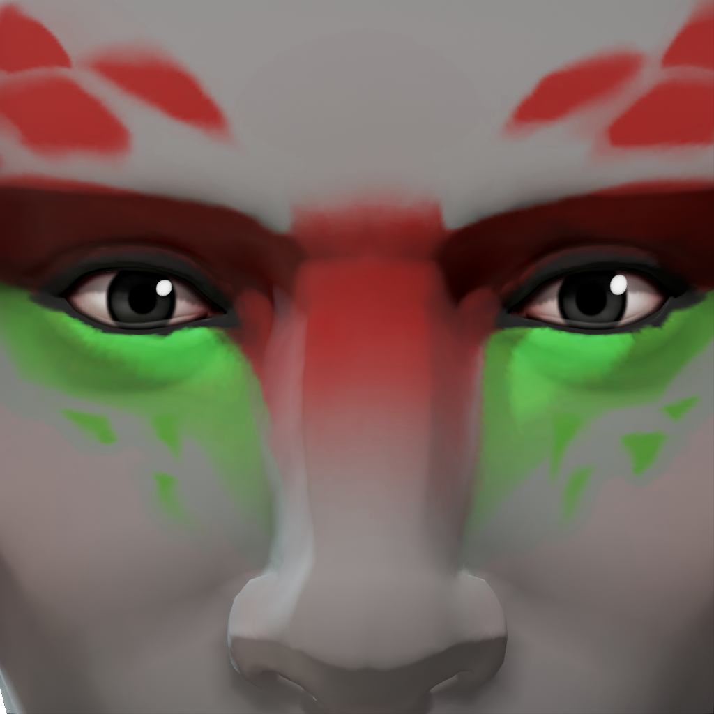 Flameheart's Revenge Makeup