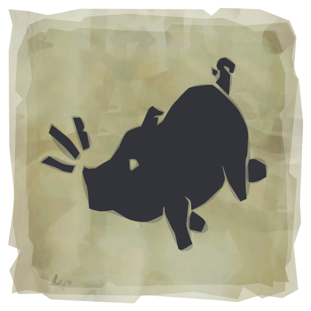 Wild Hog Tattoo Set