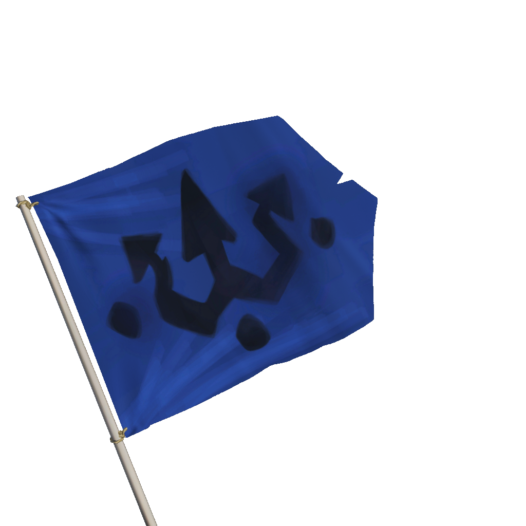 Blue Resolute Flag