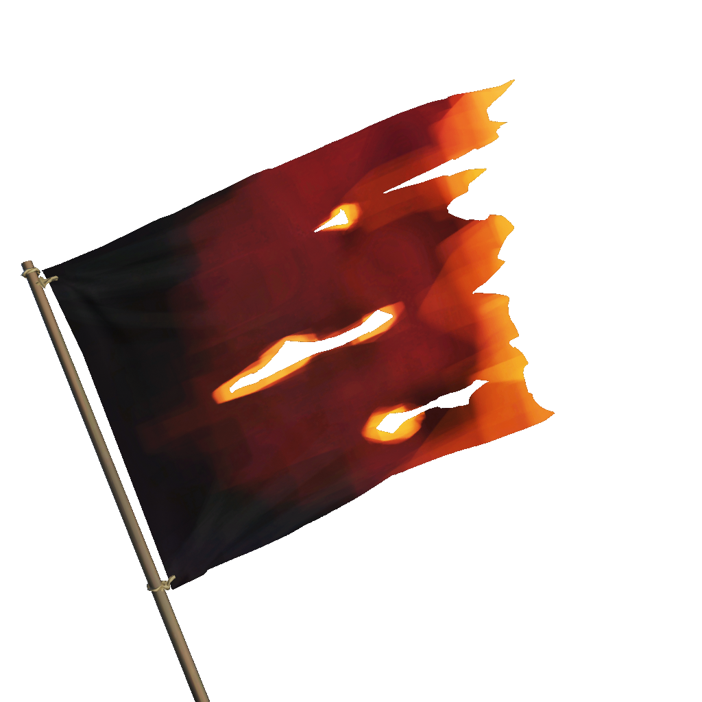 Burning Blade Reborn Flag