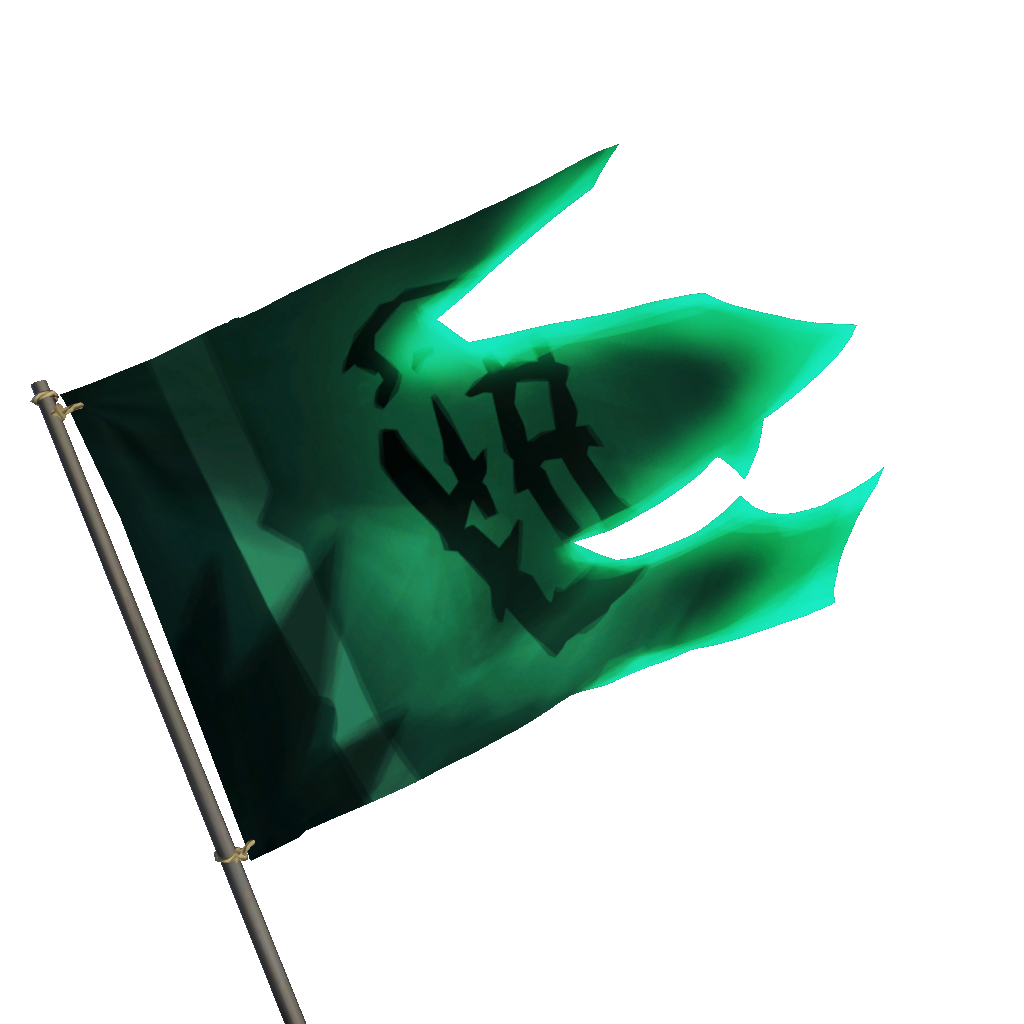Champion of Fortune Battle-Scarred Flag