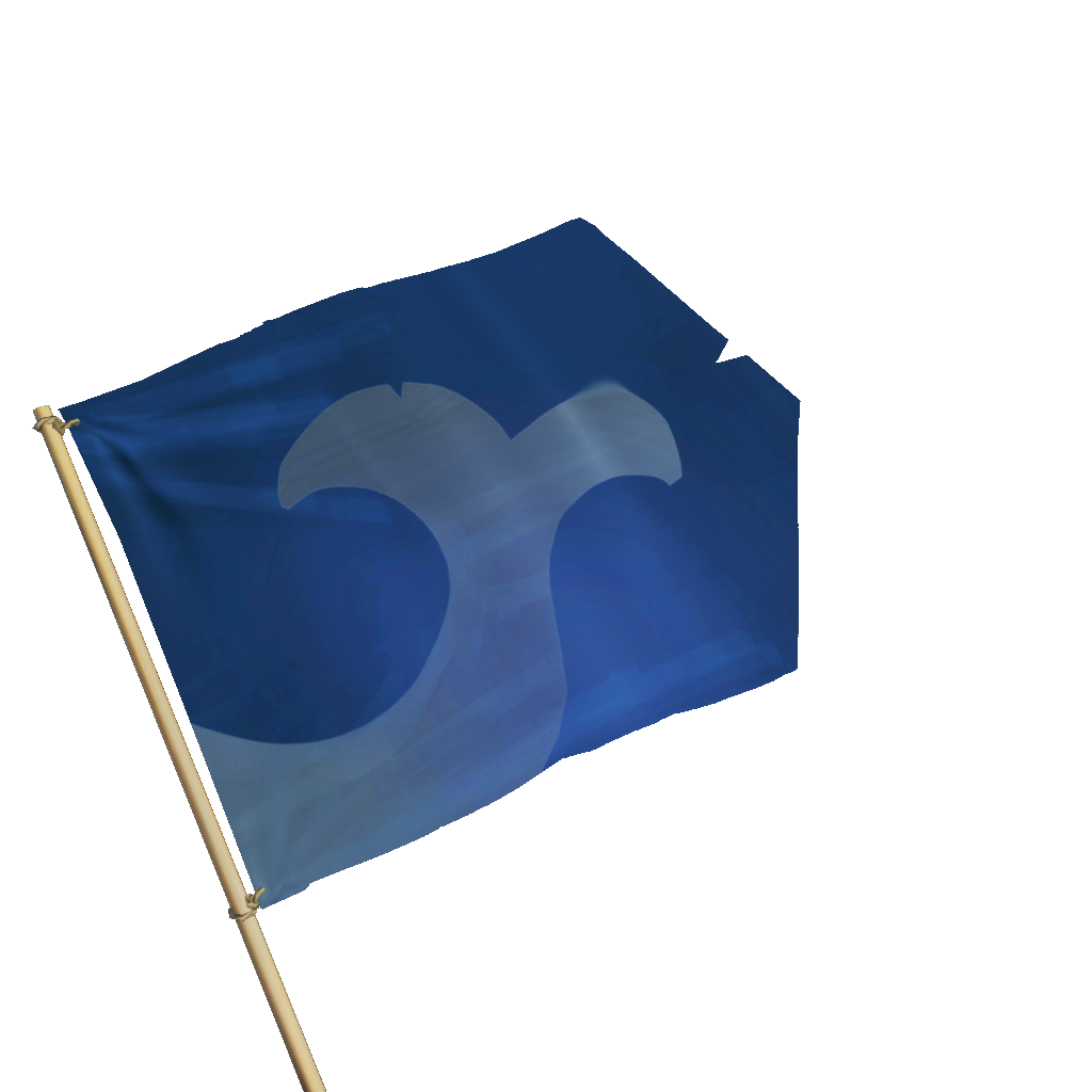 Fabled Fins Flag