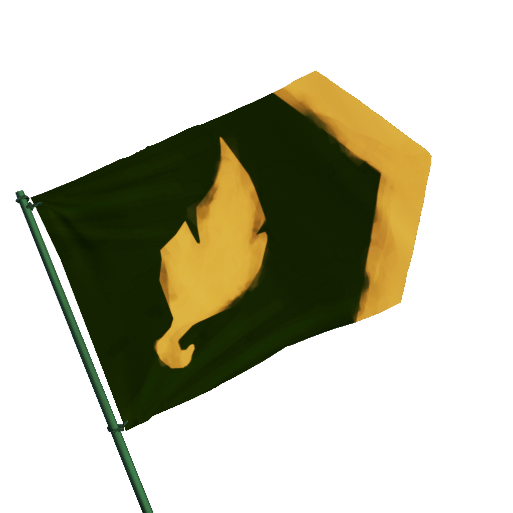 Gold Leaf Flag
