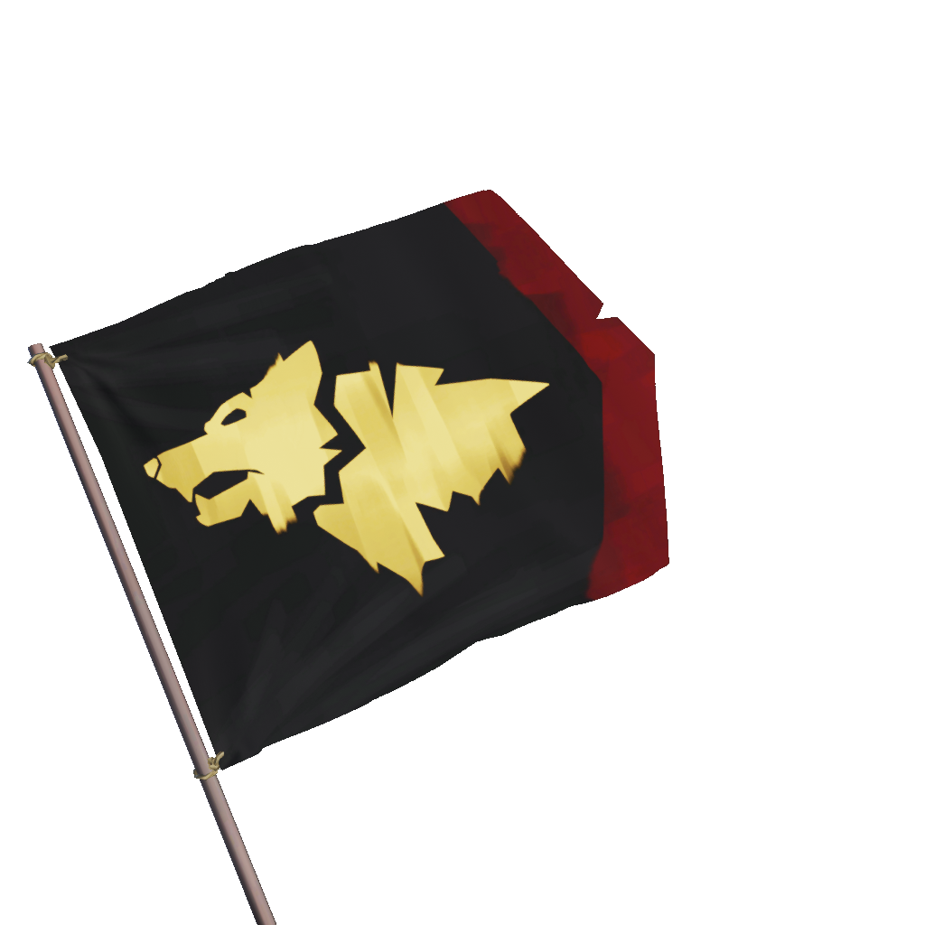 Lone Night Wulf Flag