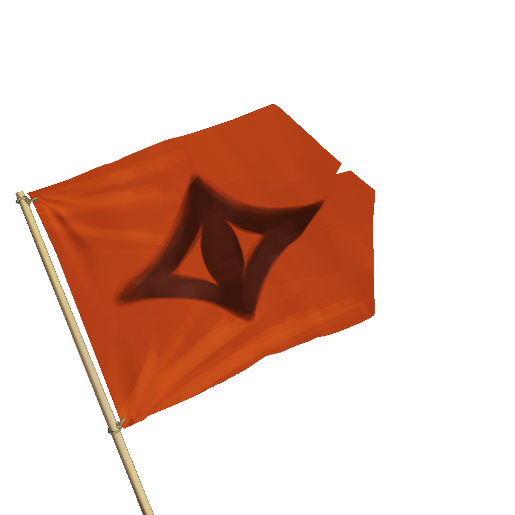 Orange Resolute Flag