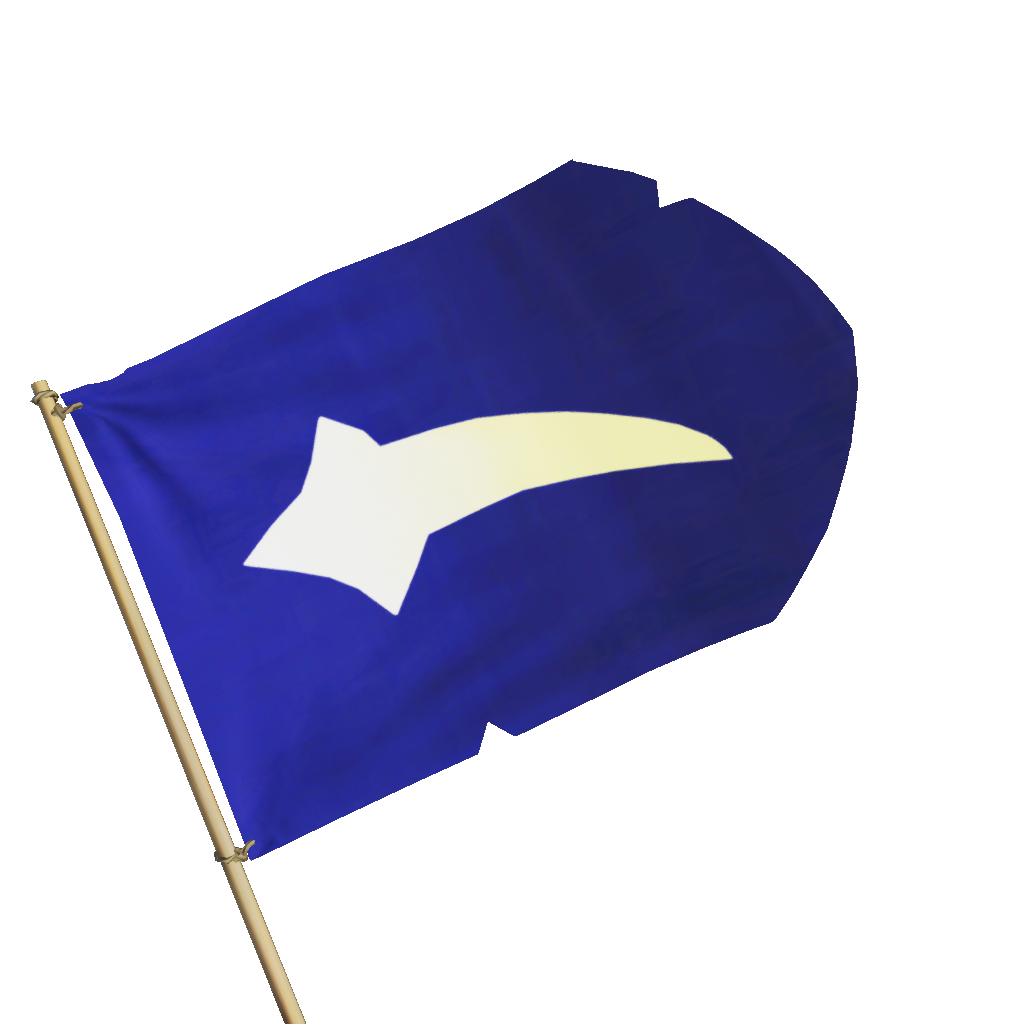 Radiant Comet Flag