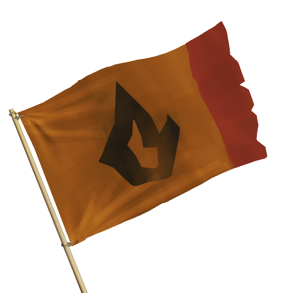Scorched Forsaken Ashes Flag