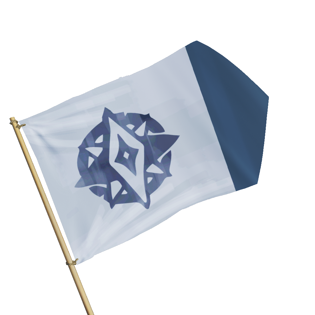 Silver Blade Flag