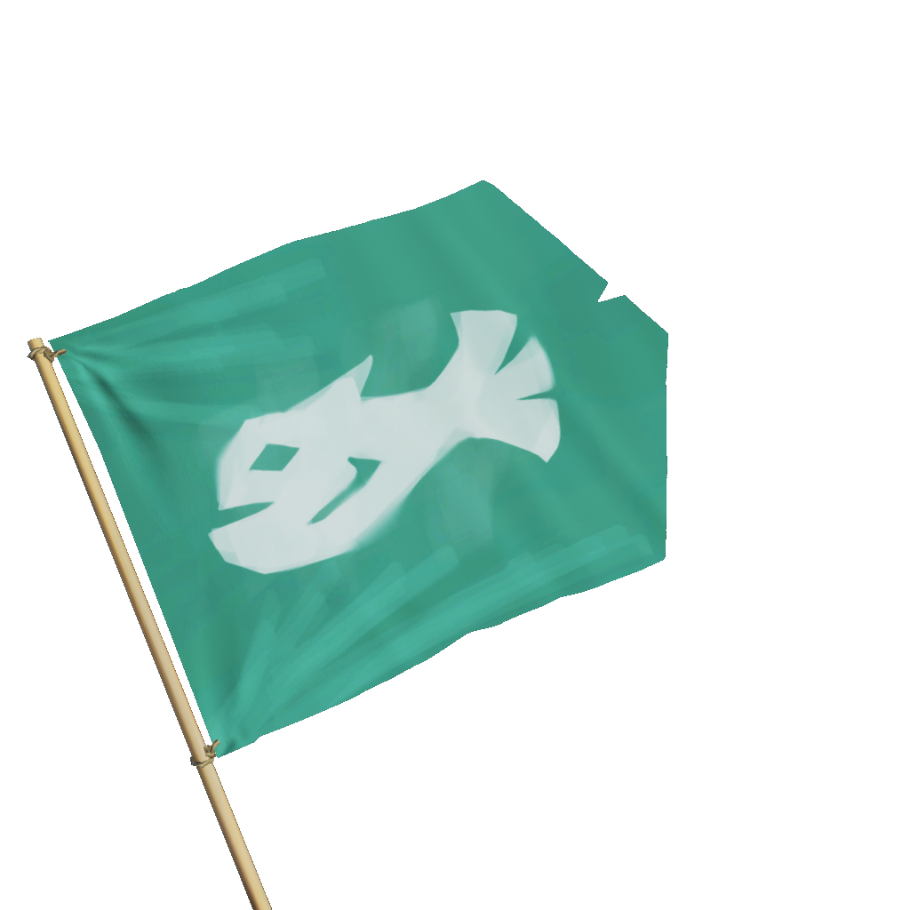 Teal Resolute Flag