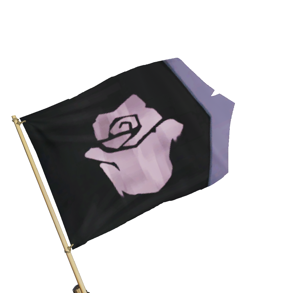 Thriving Wild Rose Flag