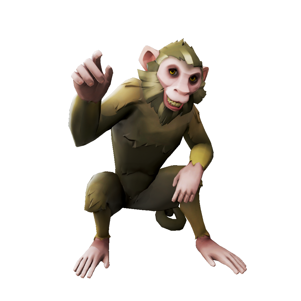 Pink Paw Capuchin